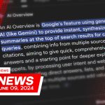 Ad news, June 09, 2024. The topic is Google AI Overview.
