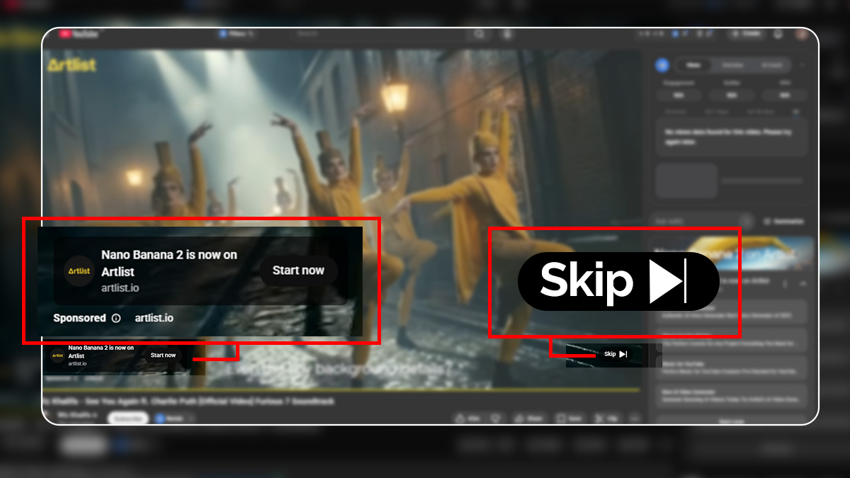 What is pre-roll. Example on YouTube.