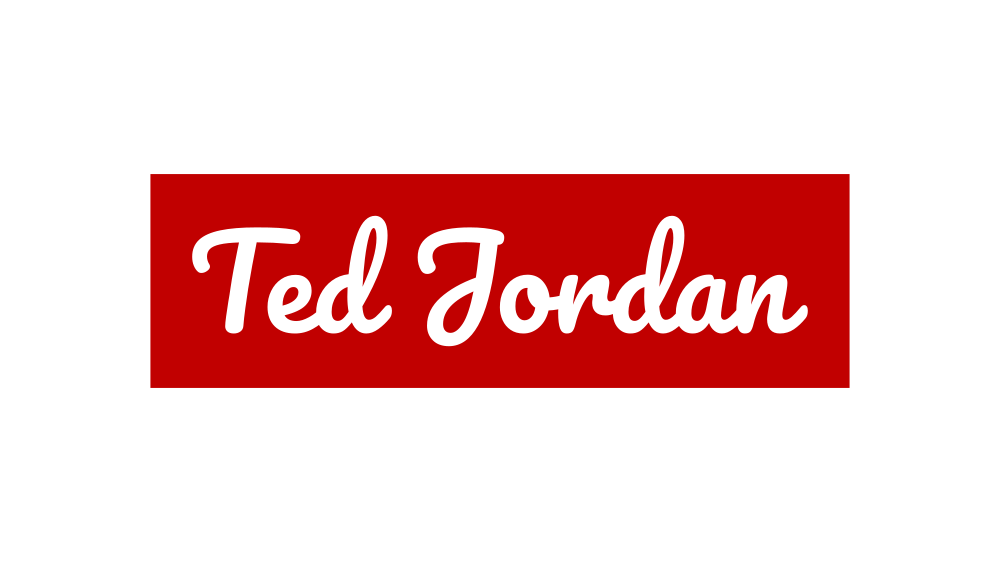 Ted Jordan logo.